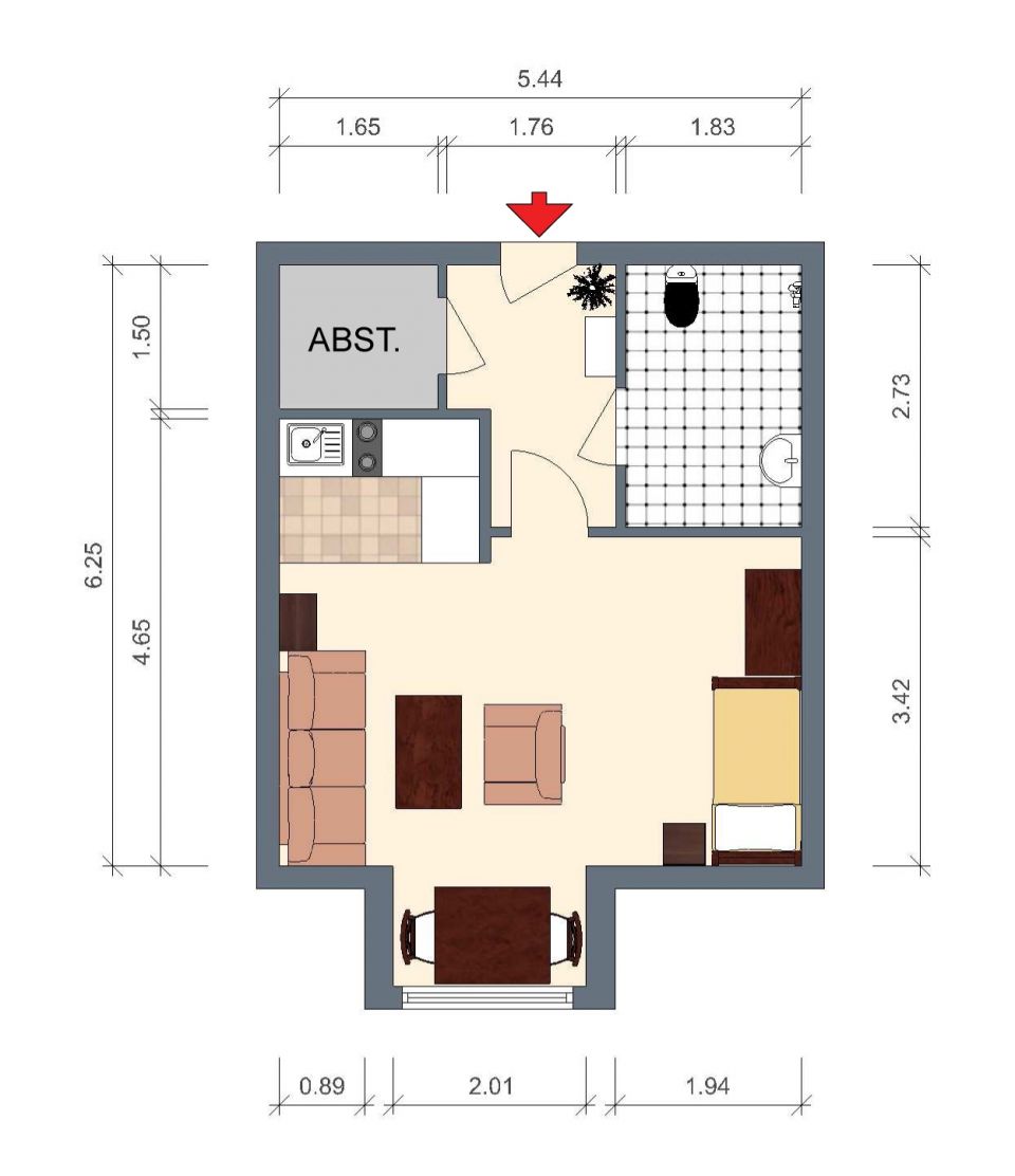 Barrierefreies und seniorengerechtes Appartement in absoluter TOP-Lage