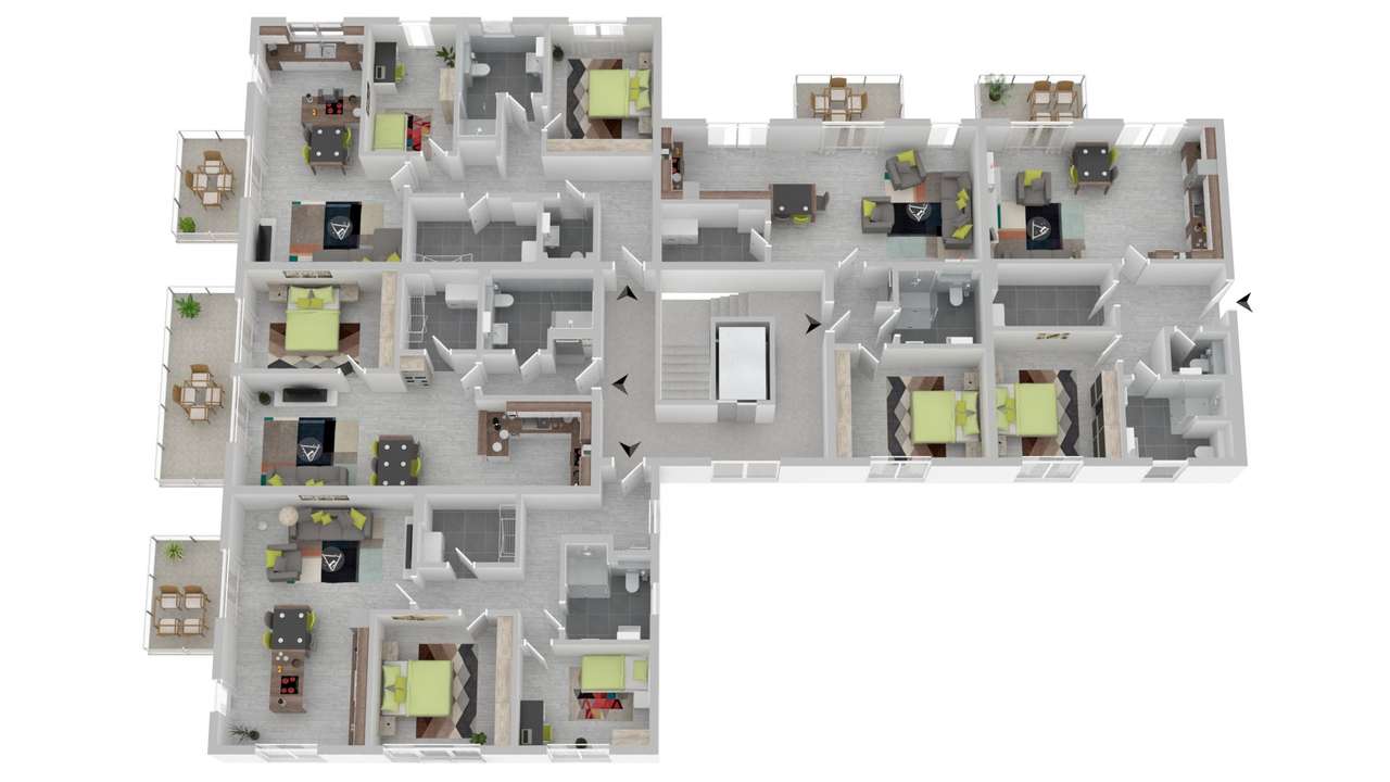 Etagengrundriss Etagengrundriss